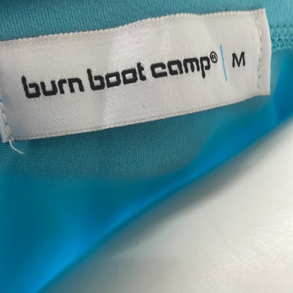 Burn Boot Camp Blue Tank Size Medium - Picture 6 of 7